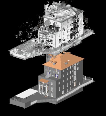 residential scan to BIM Texas