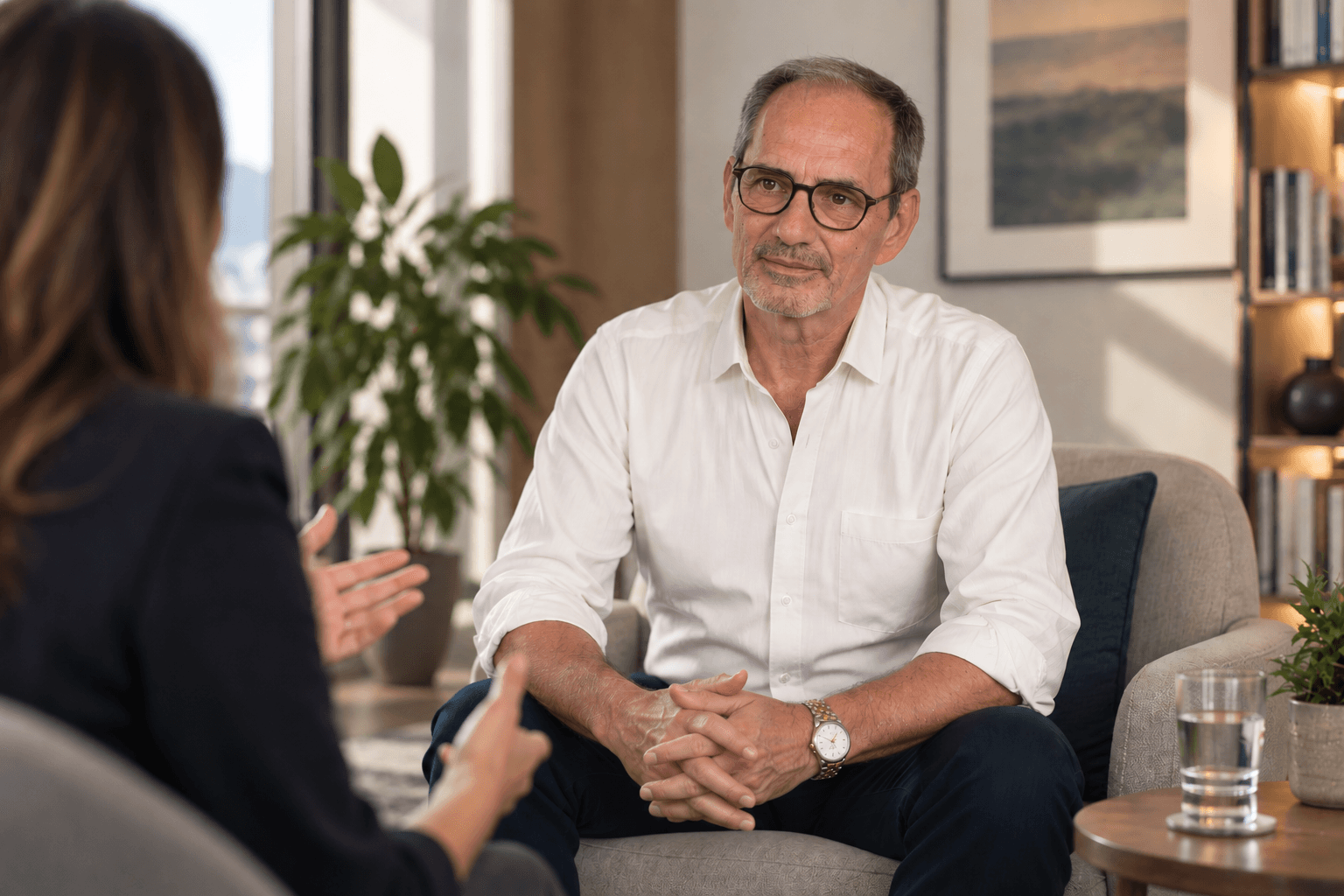 Conversación de coaching ejecutivo
