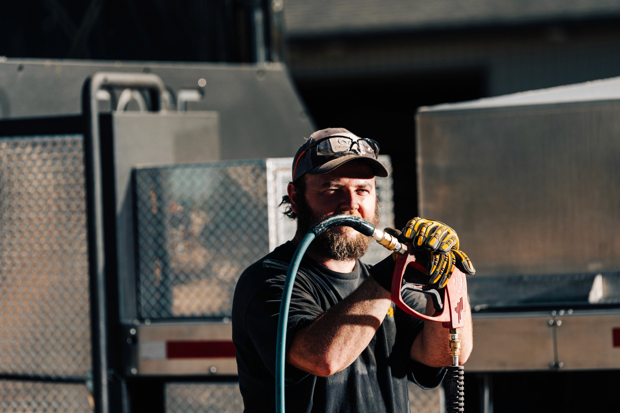 Truck on the highway