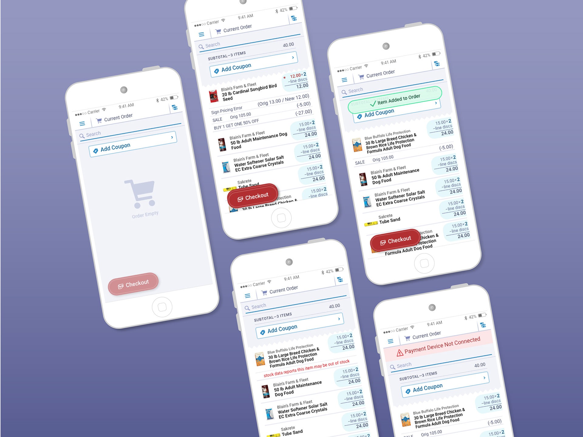 Product interface design 7
