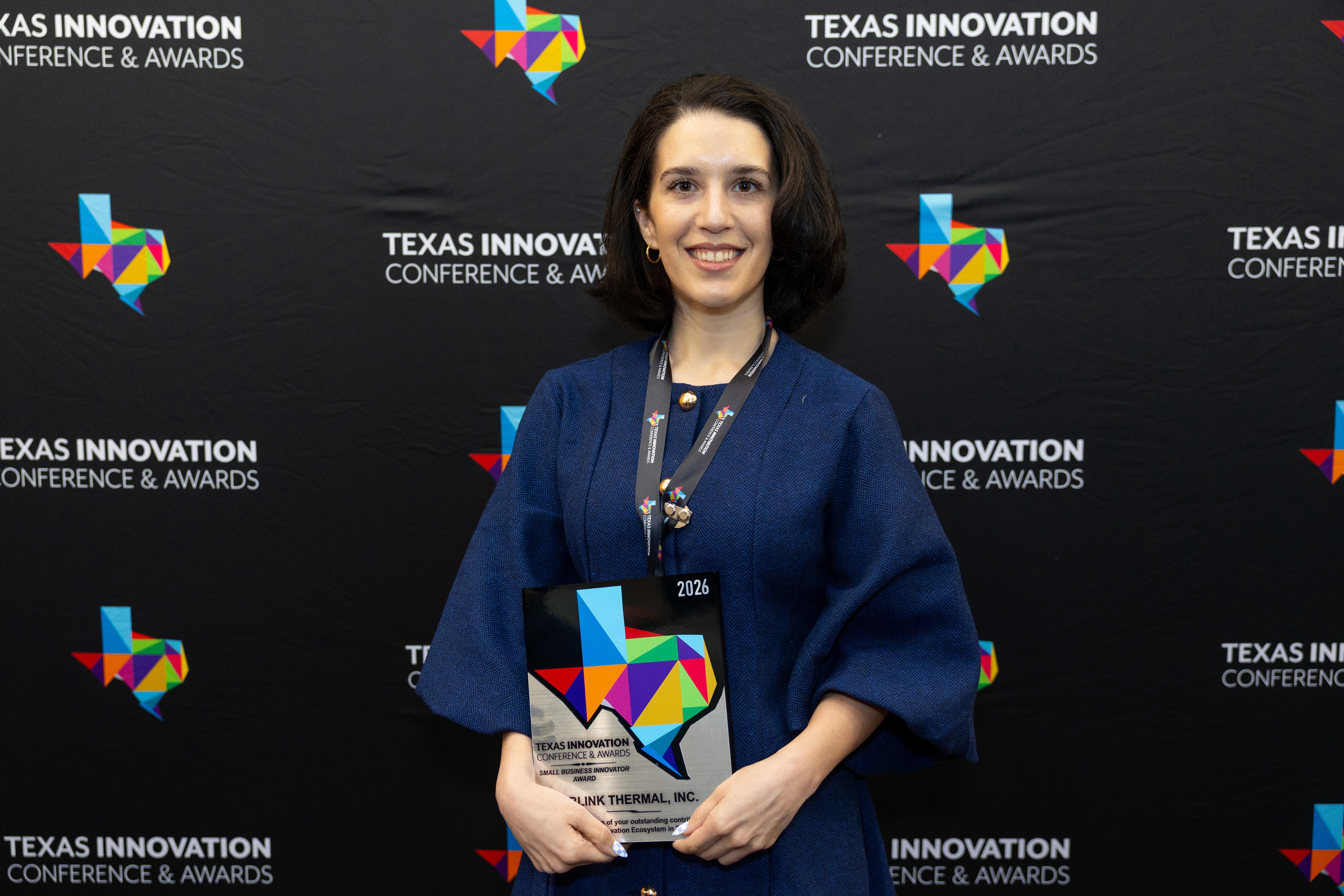 BlinkThermal representative at the Texas Innovation Conference & Awards