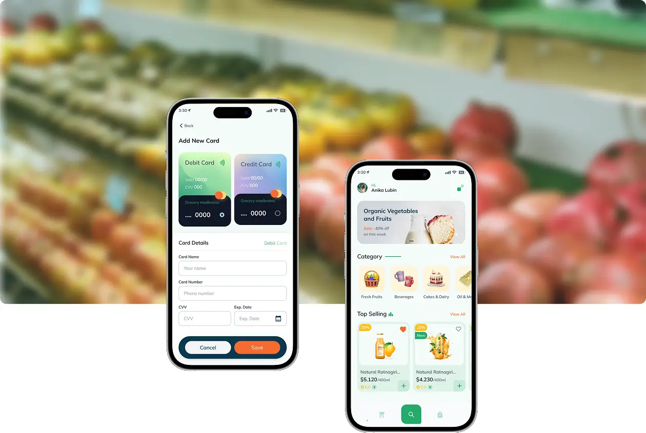Mobile mockup