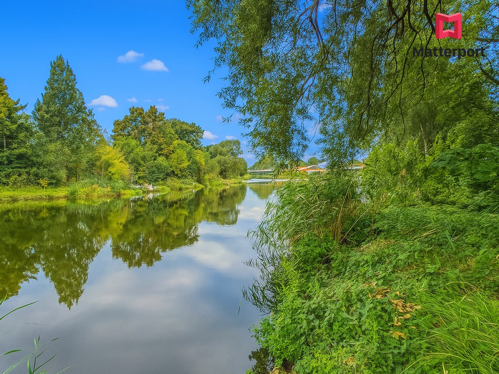 modern house with big windows