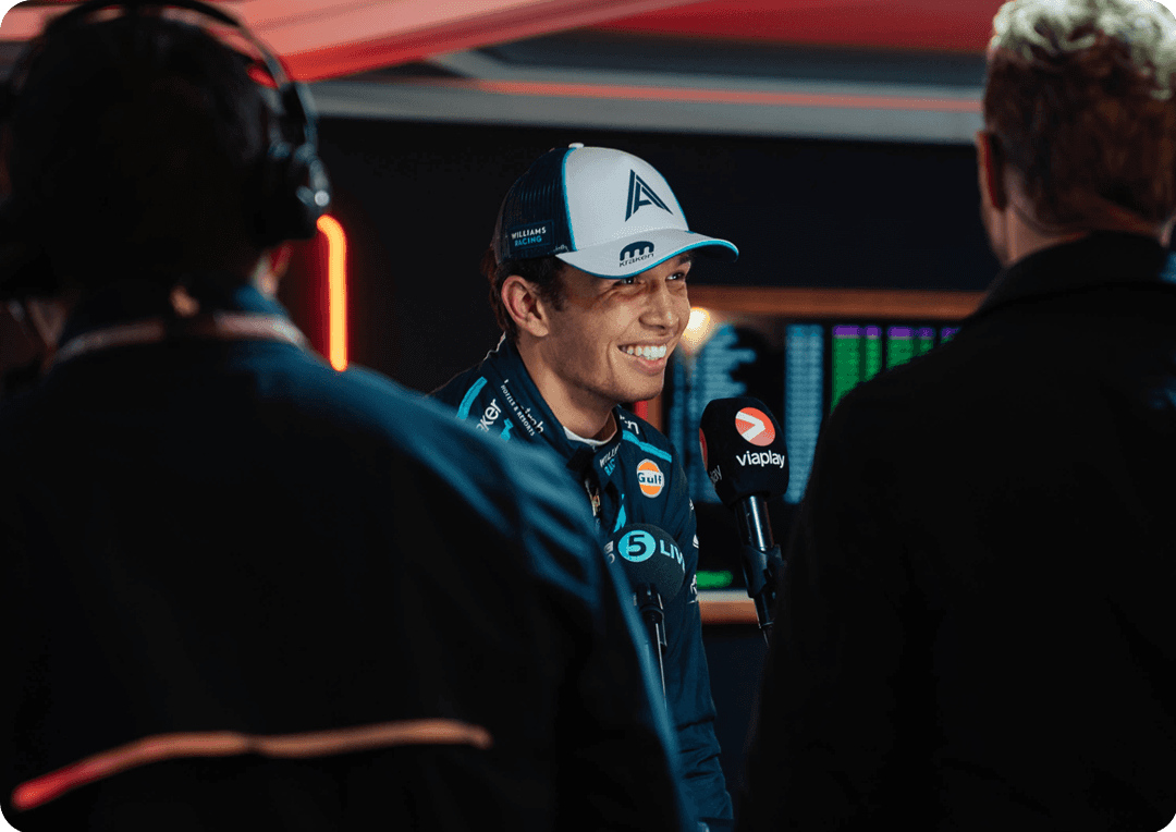 Alex Albon Vegas 2023