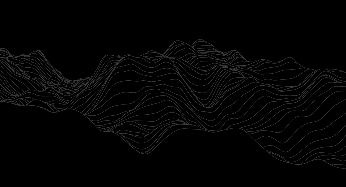 Drone shot of a running track at night