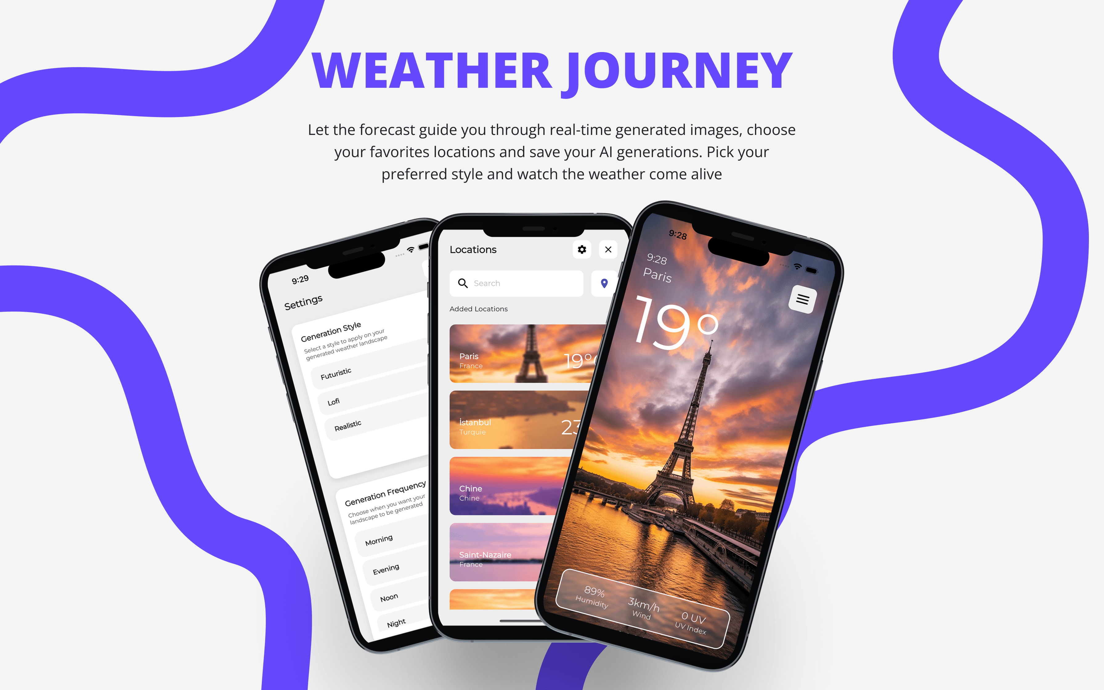 Presentation de Weather Journey