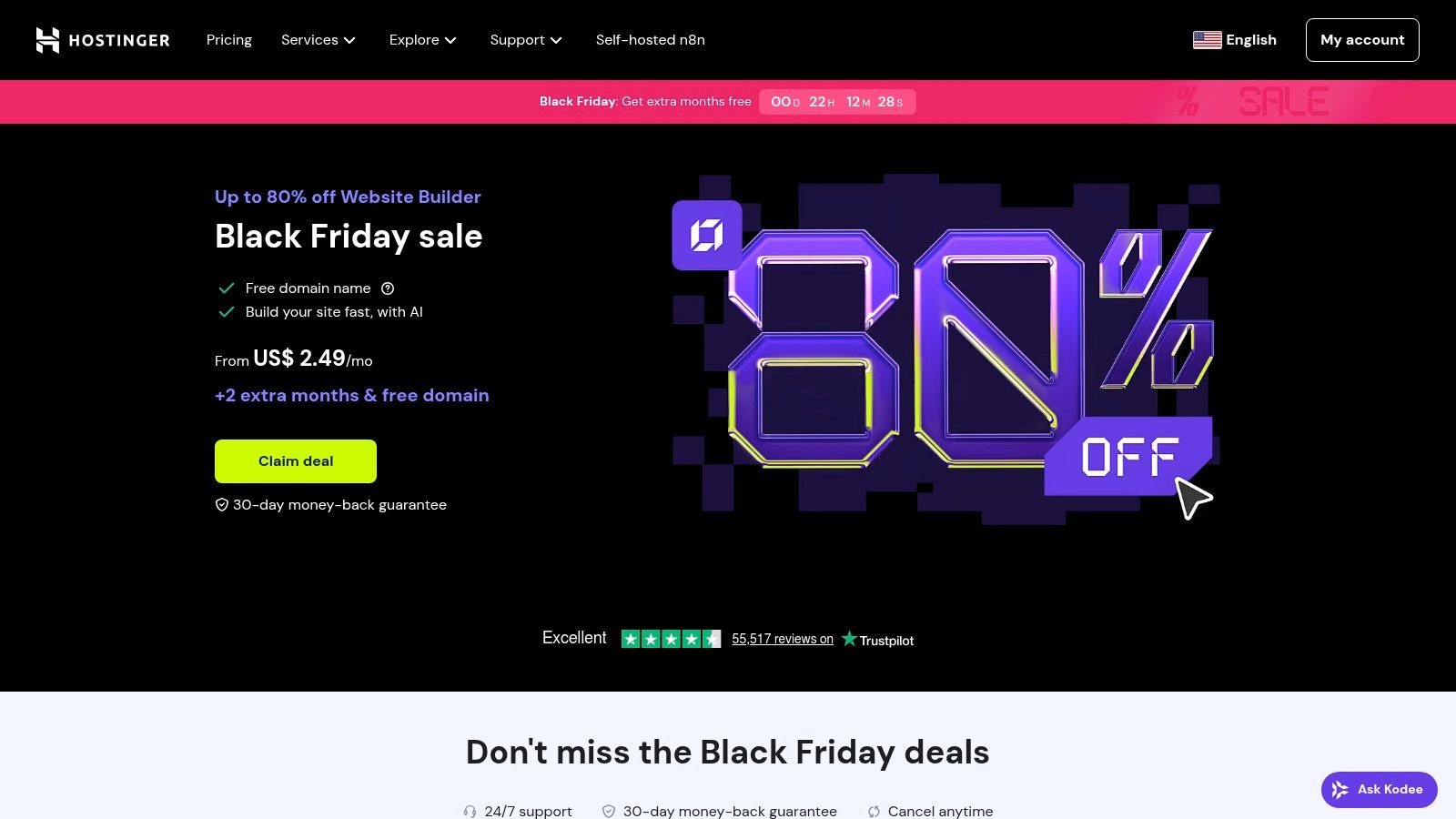 Hostinger Website Builder