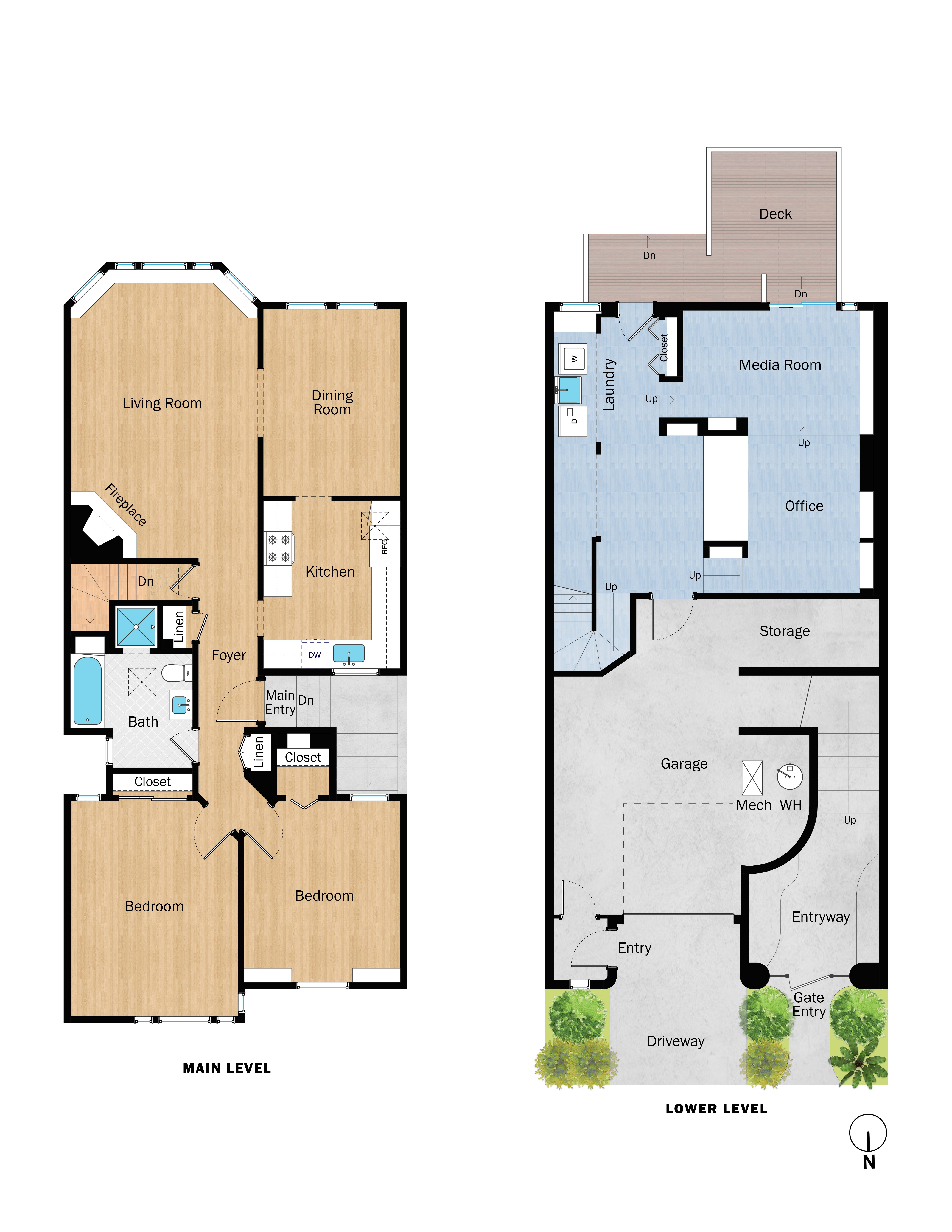 Seal Rock Drive Floor Plans