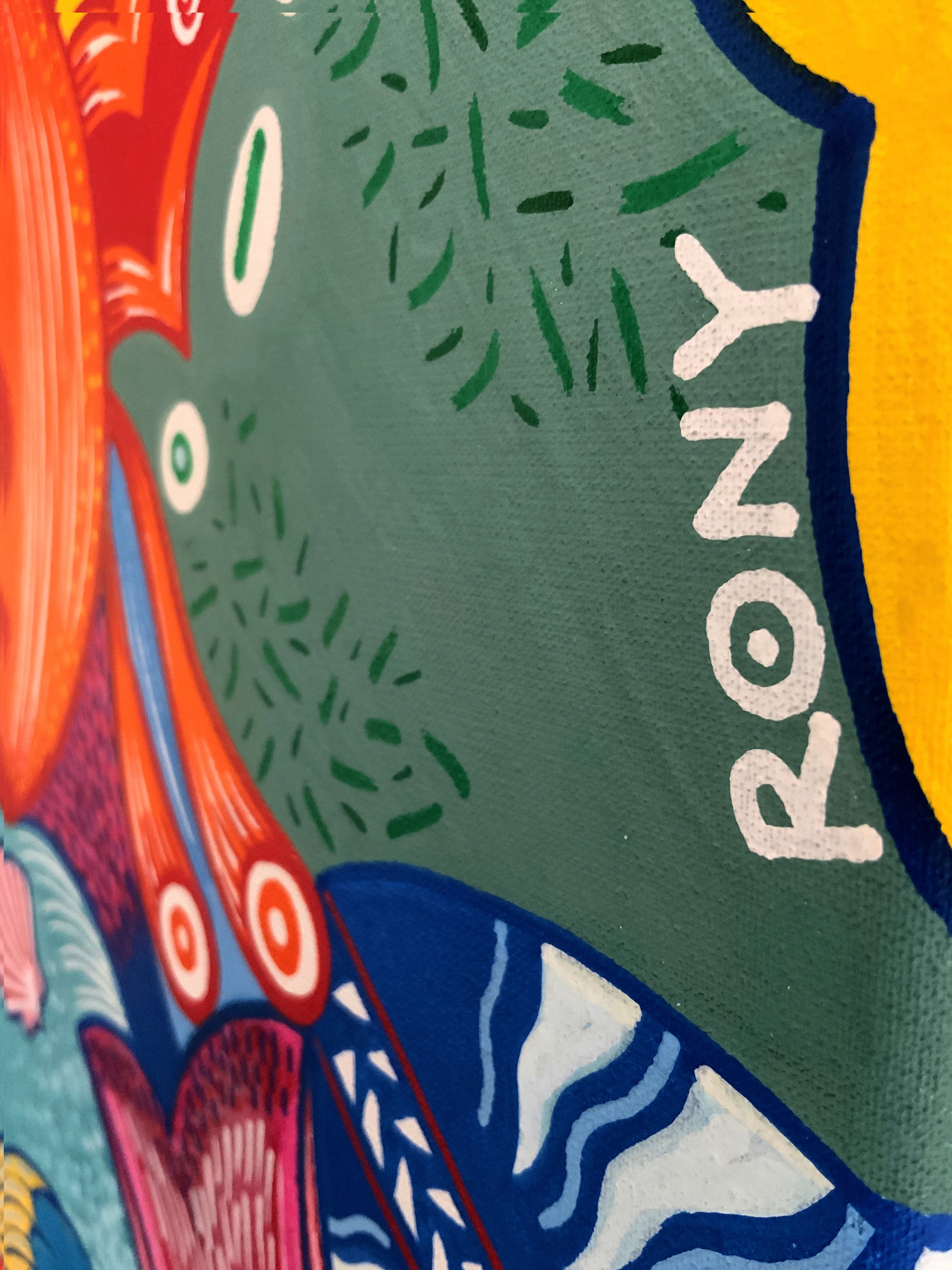 Doodle sea vortex. RONY's signature