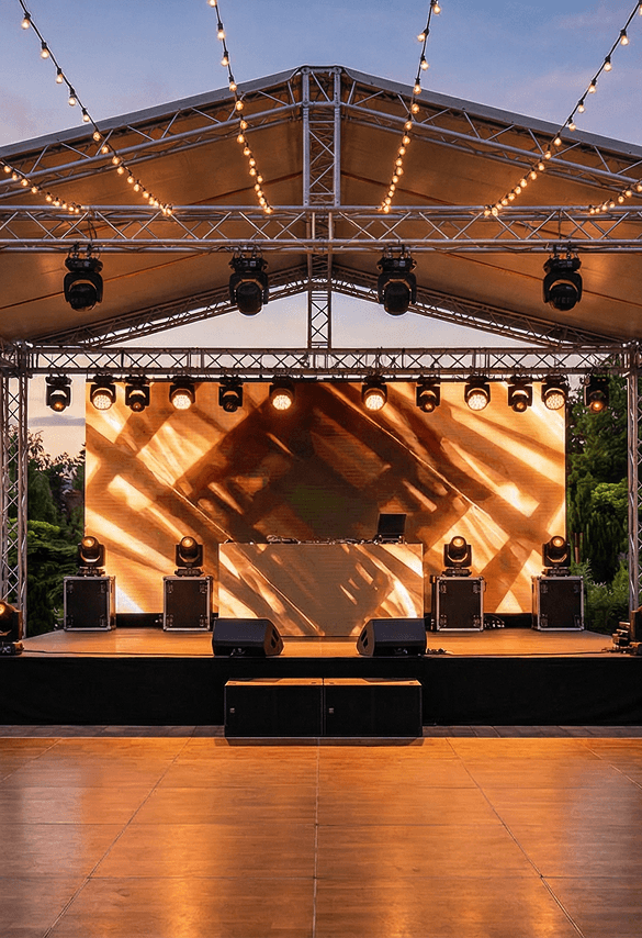 Smiling man wearing a cream sweater sitting against a wooden background.