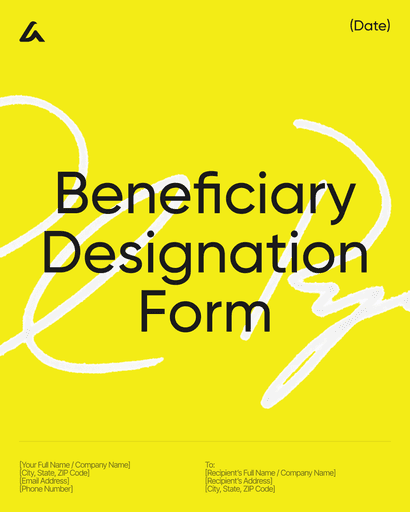 Beneficiary Designation Form