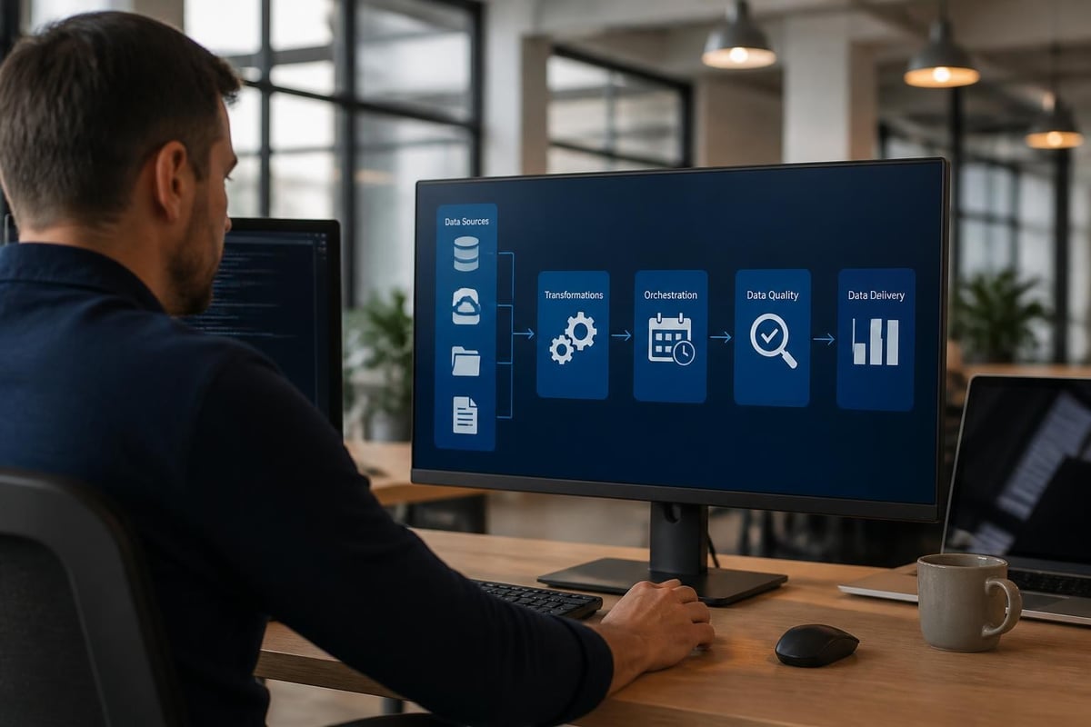 Data pipeline automation components
