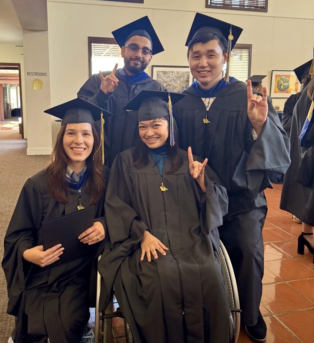 grad photo of my team that worked on this project