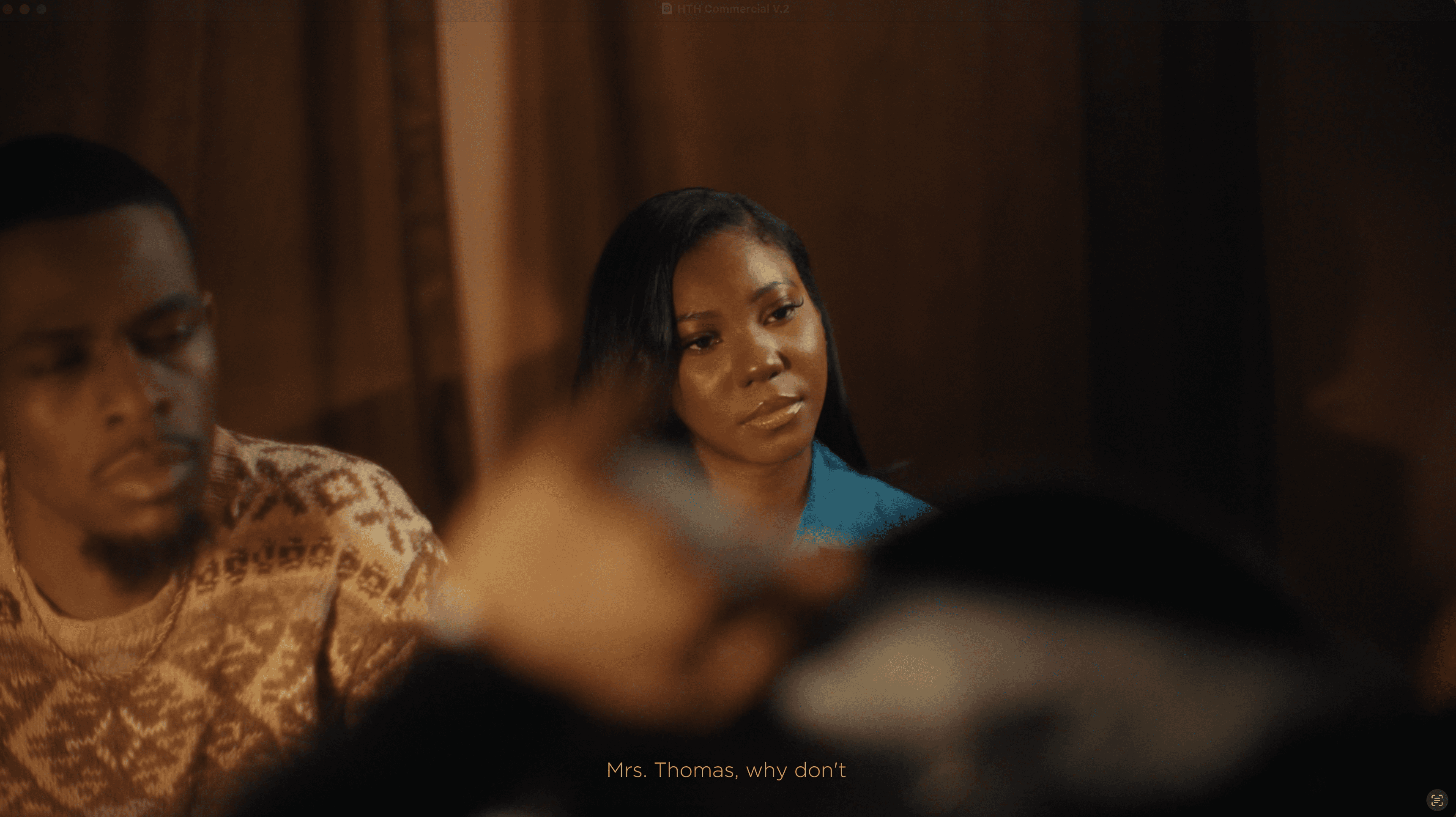 Female Client Looking At The Therapist