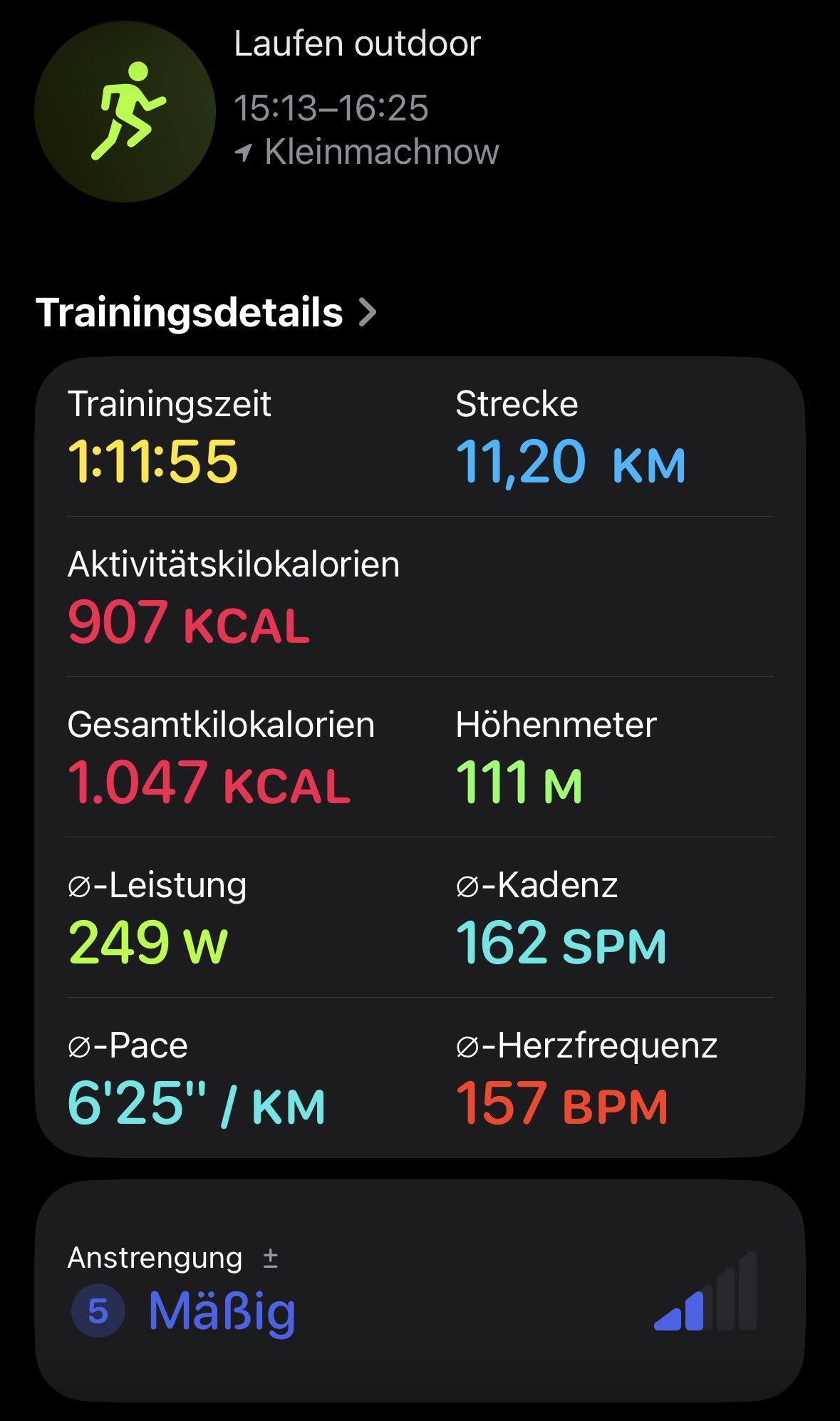 Henrik Peters during physical preparation