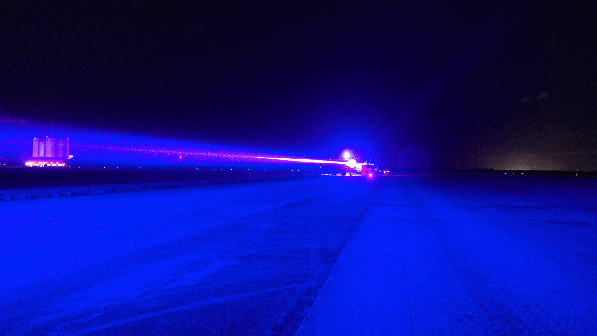 Star Catcher beams laser energy at NASA Kennedy Space Center