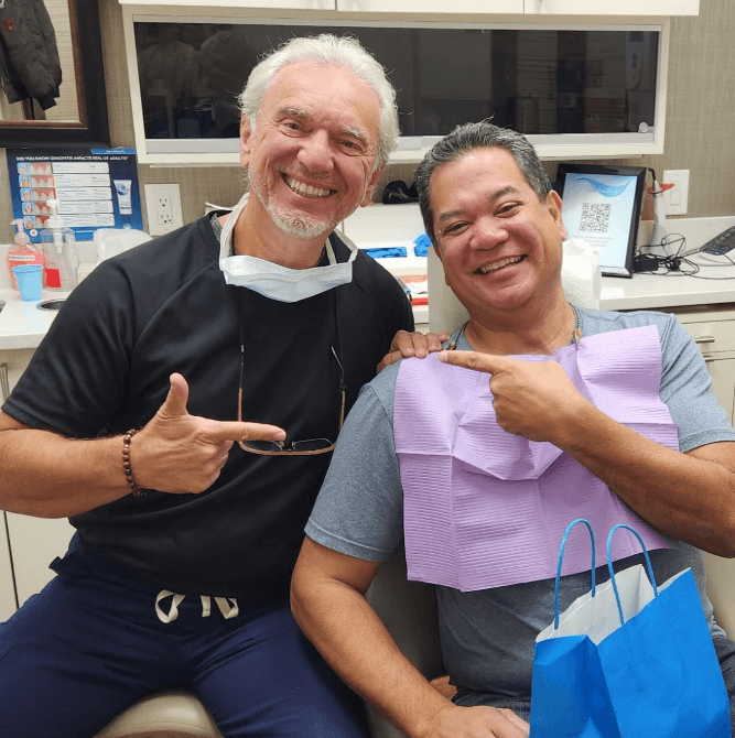 Patient at ScarboroSmiles in Scarborough, ON.