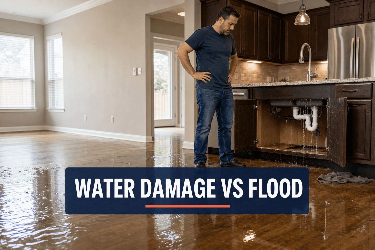 Water Damage vs Flood: What Houston Home Insurance Covers