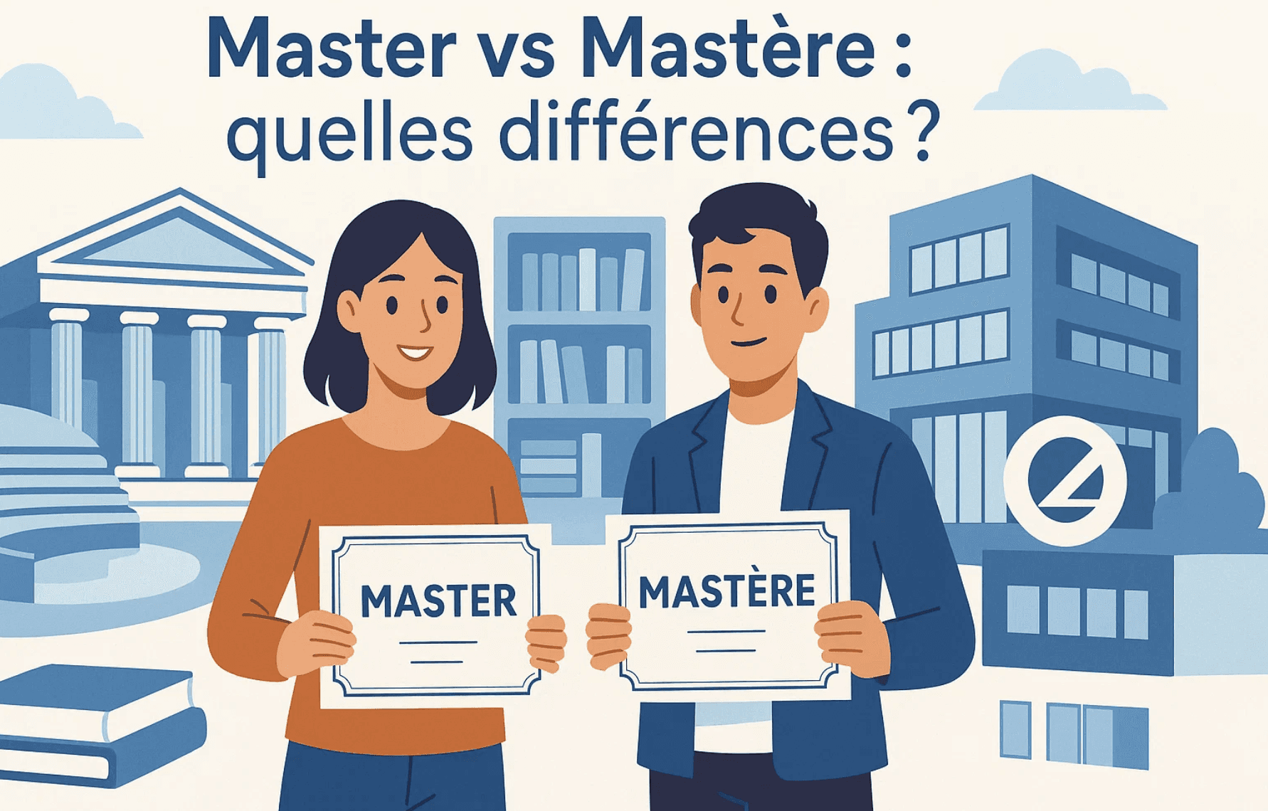 Quelles differences entre master et mastère ?