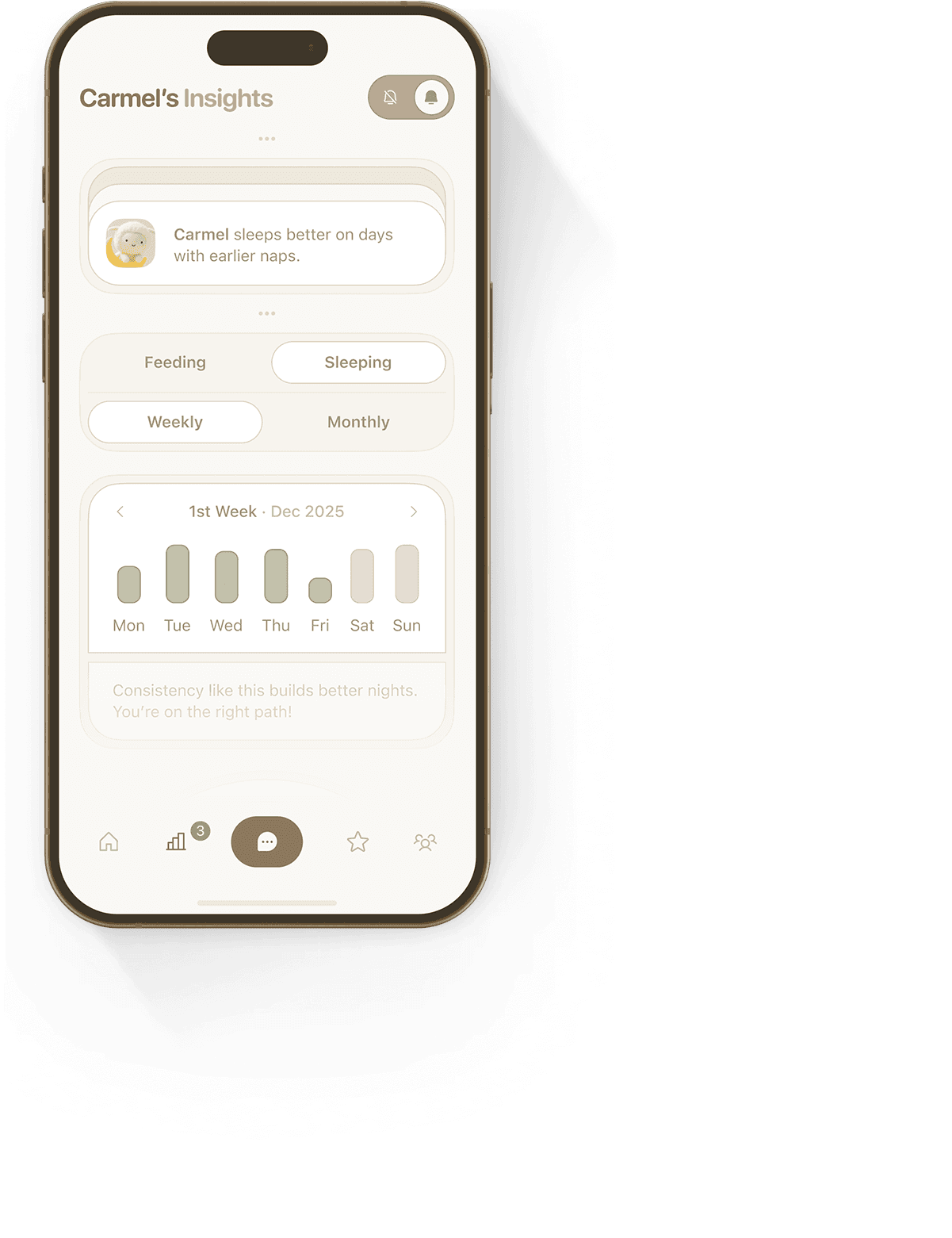 Phone mockup of the Superpower app