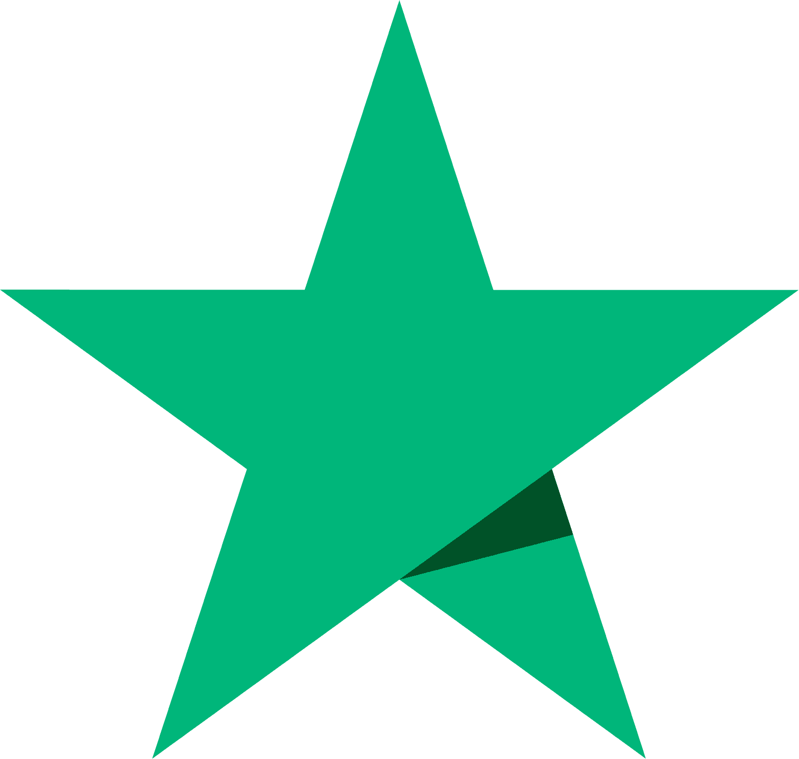 A small green star icon, possibly representing a favorite or highlight feature. The star has a simple design with five points.