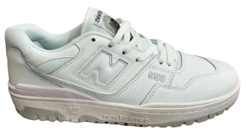 New Balance 550 White Grey Sneakers