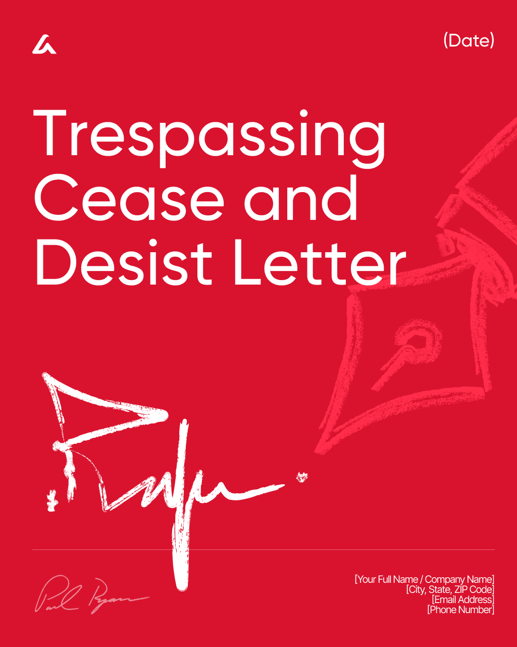 Trespassing Cease and Desist Letter