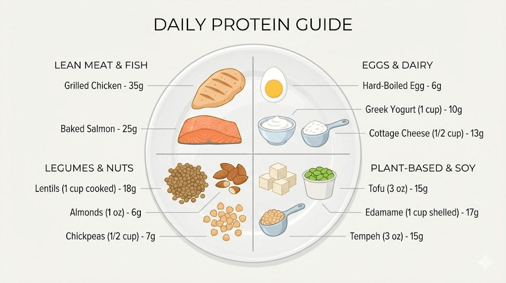 High-protein foods for tirzepatide users to prevent muscle loss and weight loss stalls