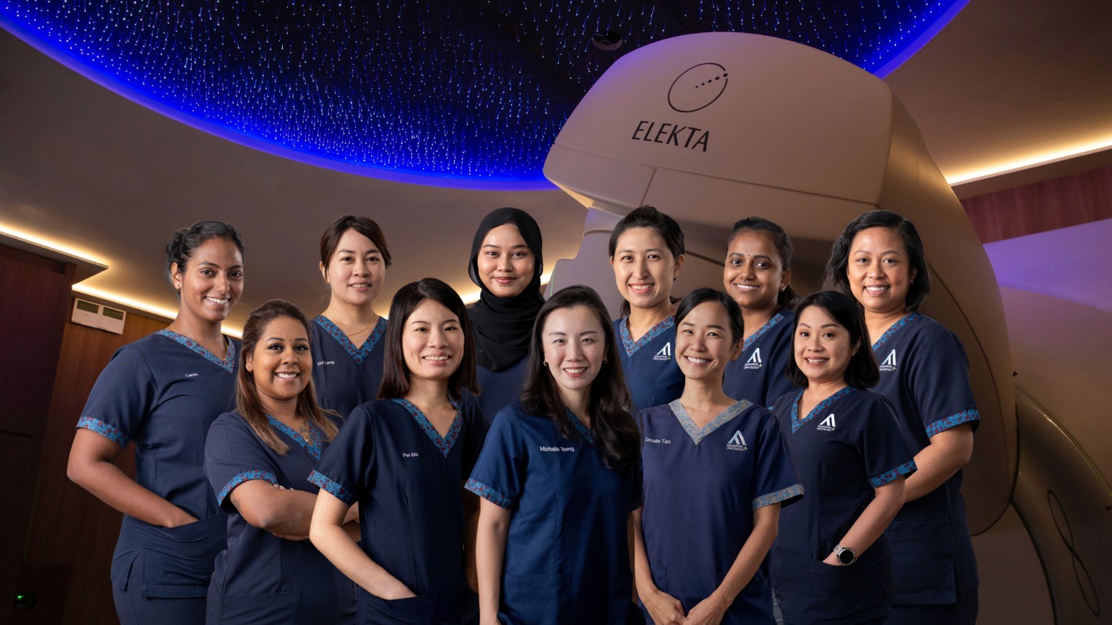 Dynamic picture of a cyclist riding downhill