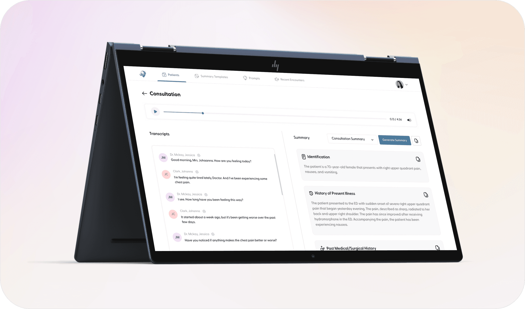 Consultation Page