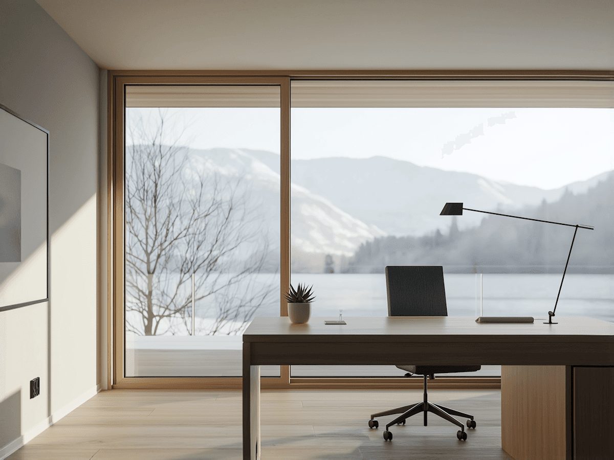 Minimalist Office View