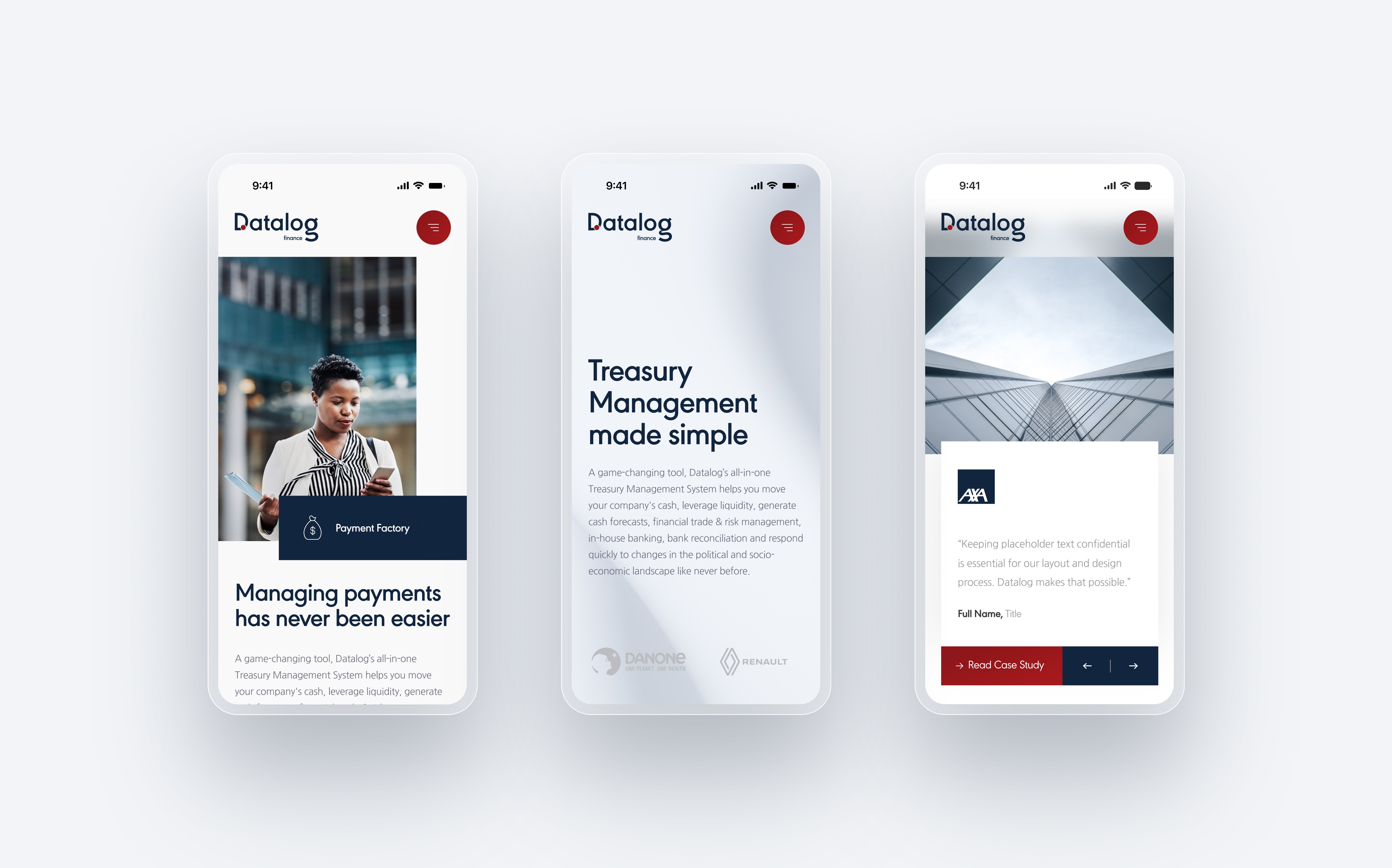 Datalog Branding Webpage