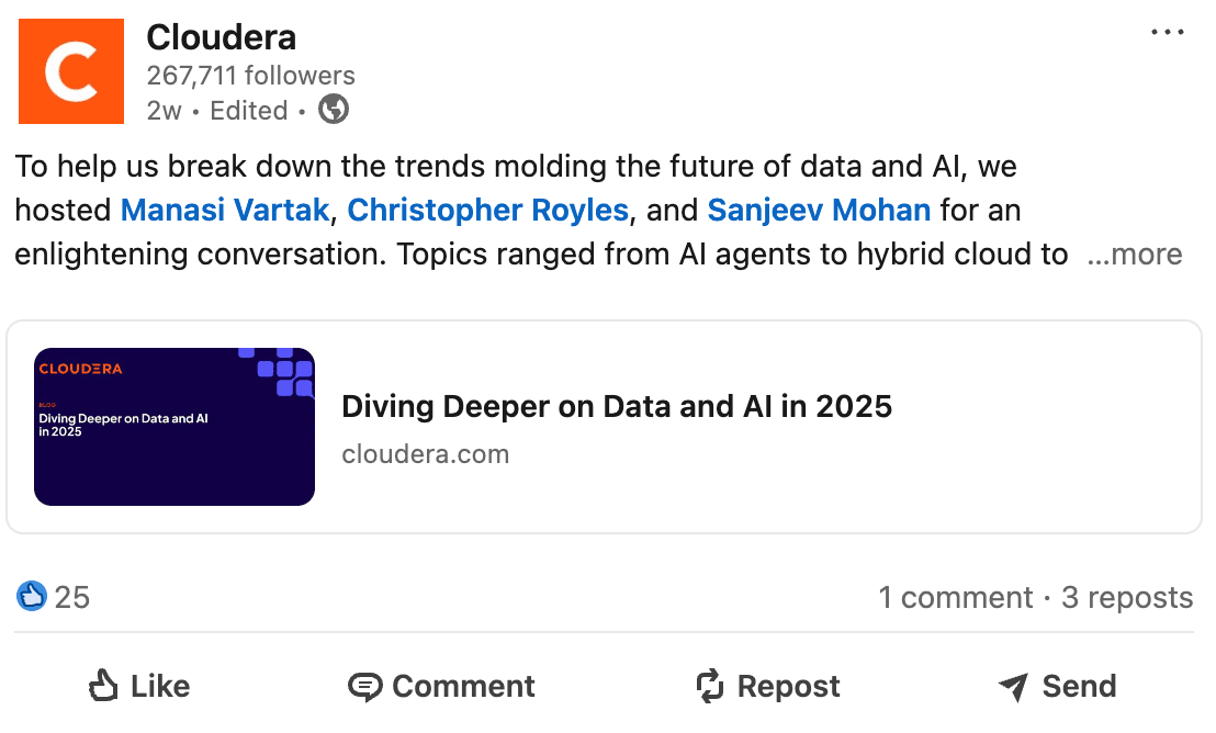 Marketing Spotlight: Cloudera Marketing Strategy Social Media Strategy