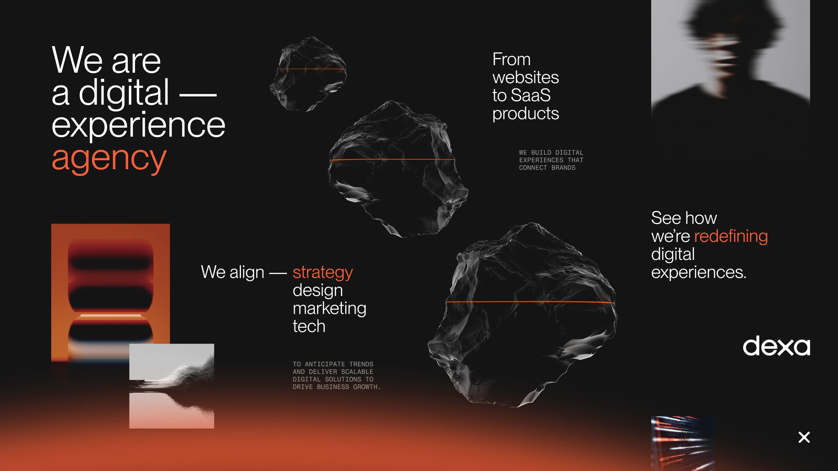 Image 2 - Dexa rebranding storyboarding.