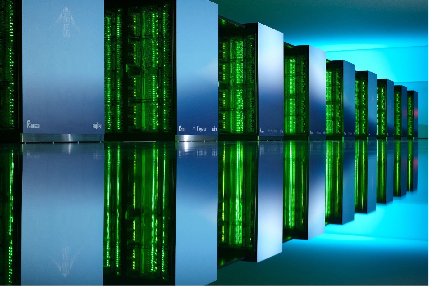 スーパーコンピューター「富岳」の画像