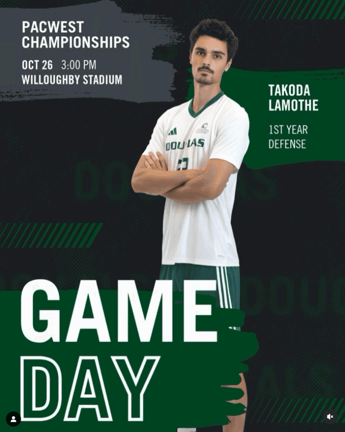 Douglas Royals Graphic design social media post