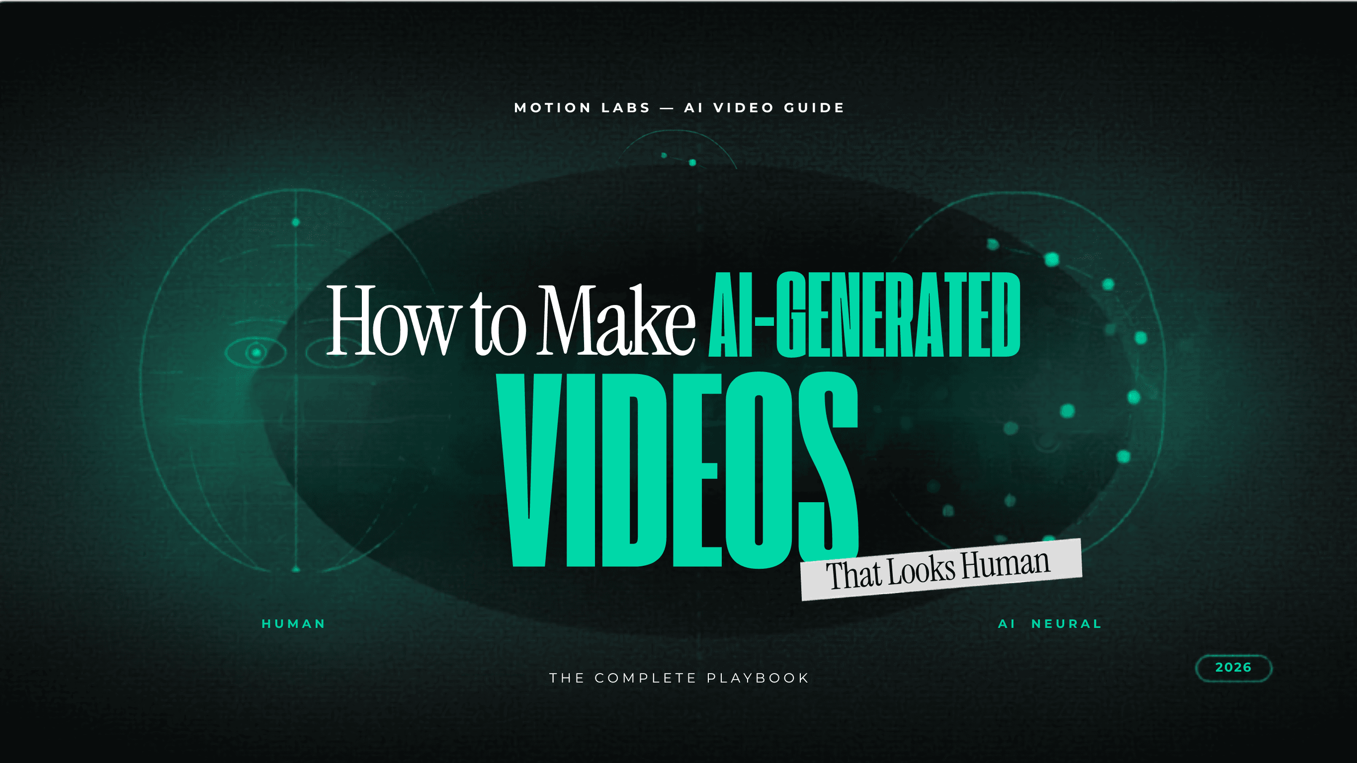 How to Make AI-Generated Videos That  Look Human