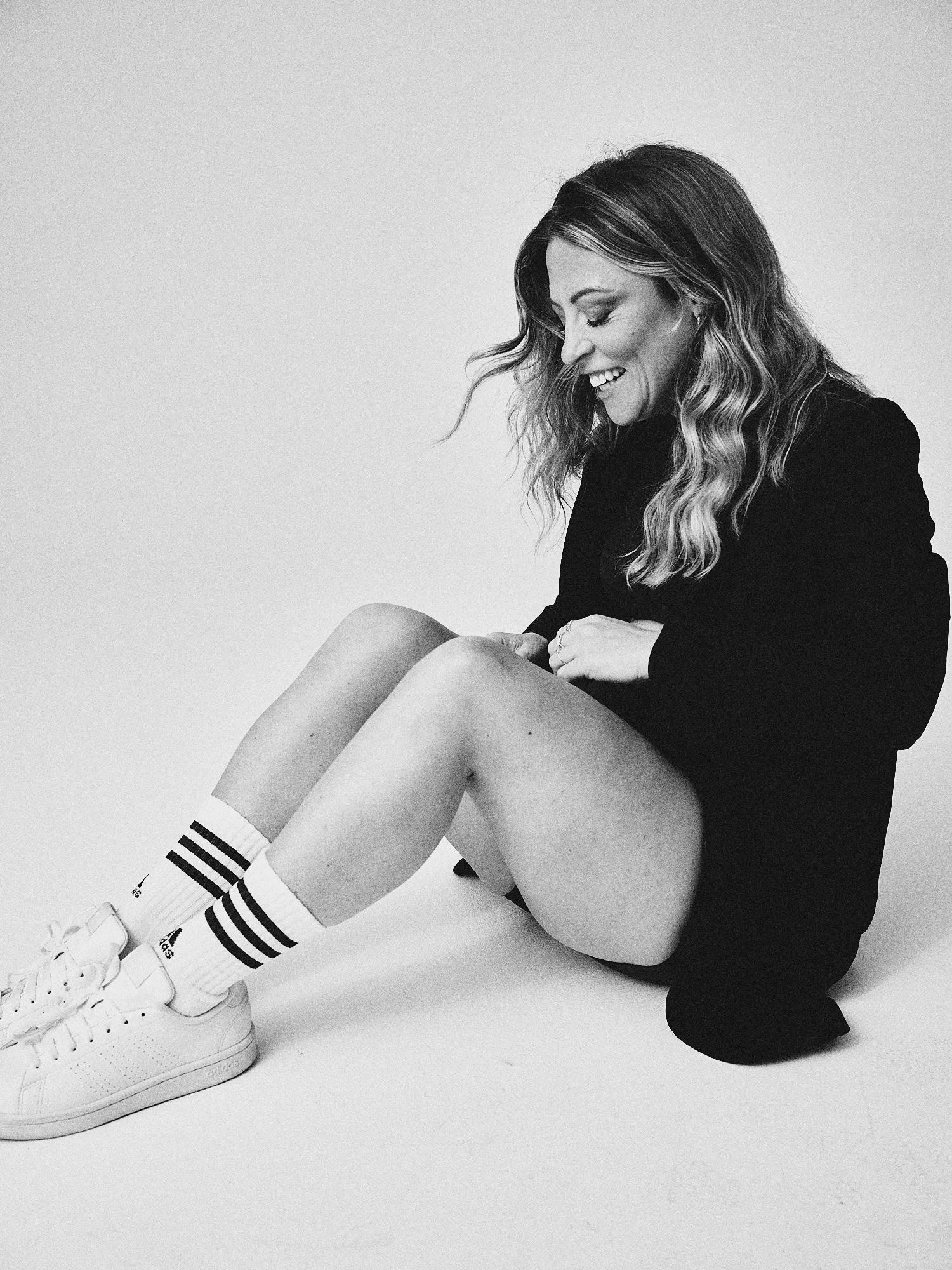 Woman with color palette