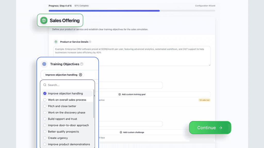 b2b and b2c training modes