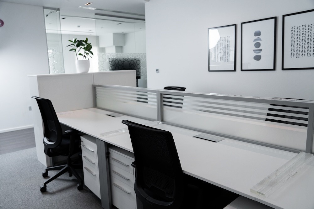 Lobby entrance at DIOM Rubeen 209 headquarters in Riyadh