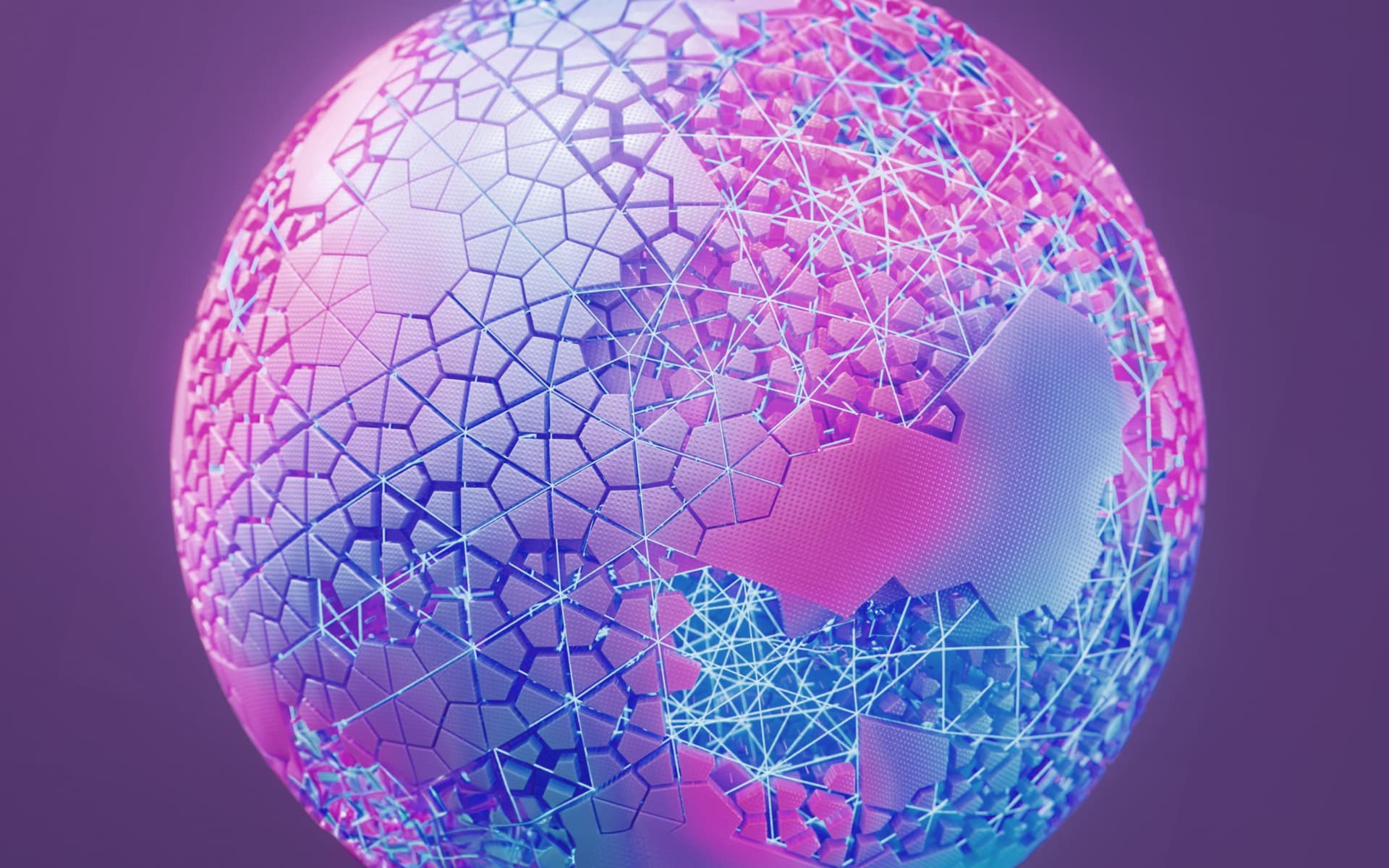 Abstract globe