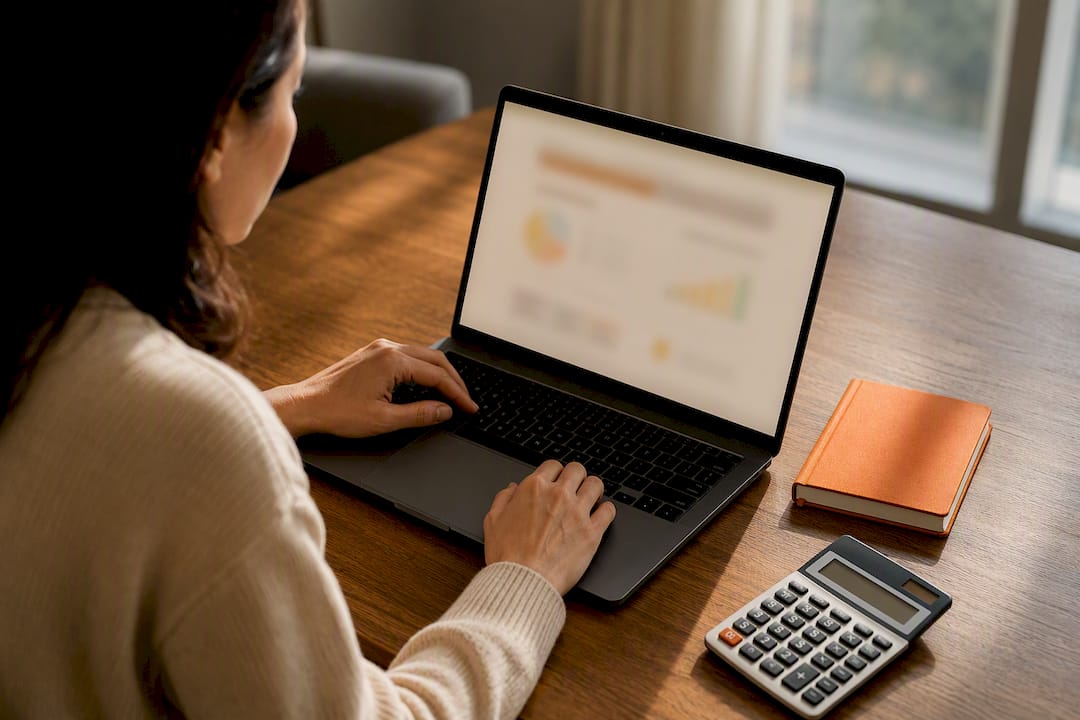 Caregiver reviewing an ABLE account plan