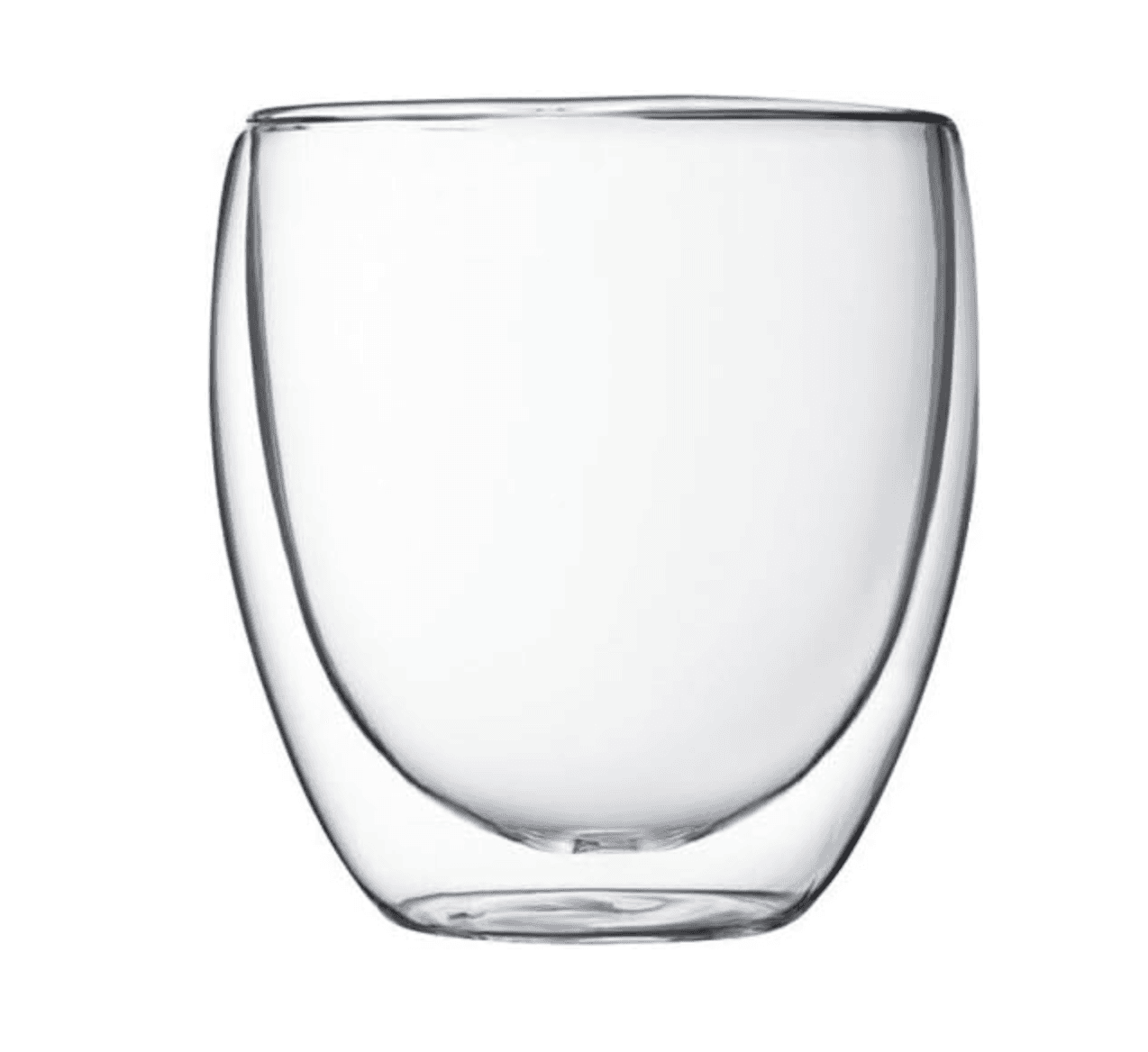 Bodum Double Wall Glass 6 Piece Glasses Set