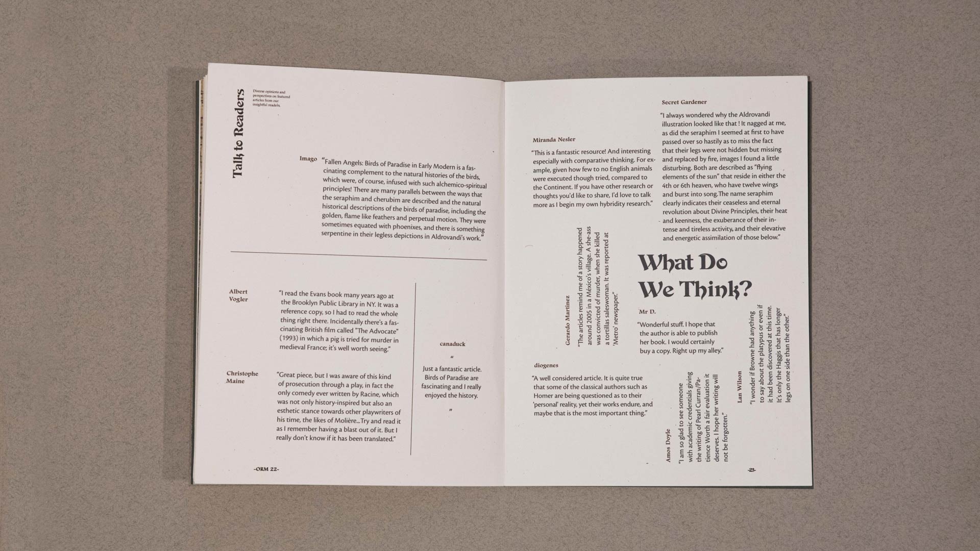 Ruolin Feng - magazine sample
