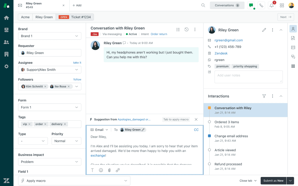 Zendesk AI