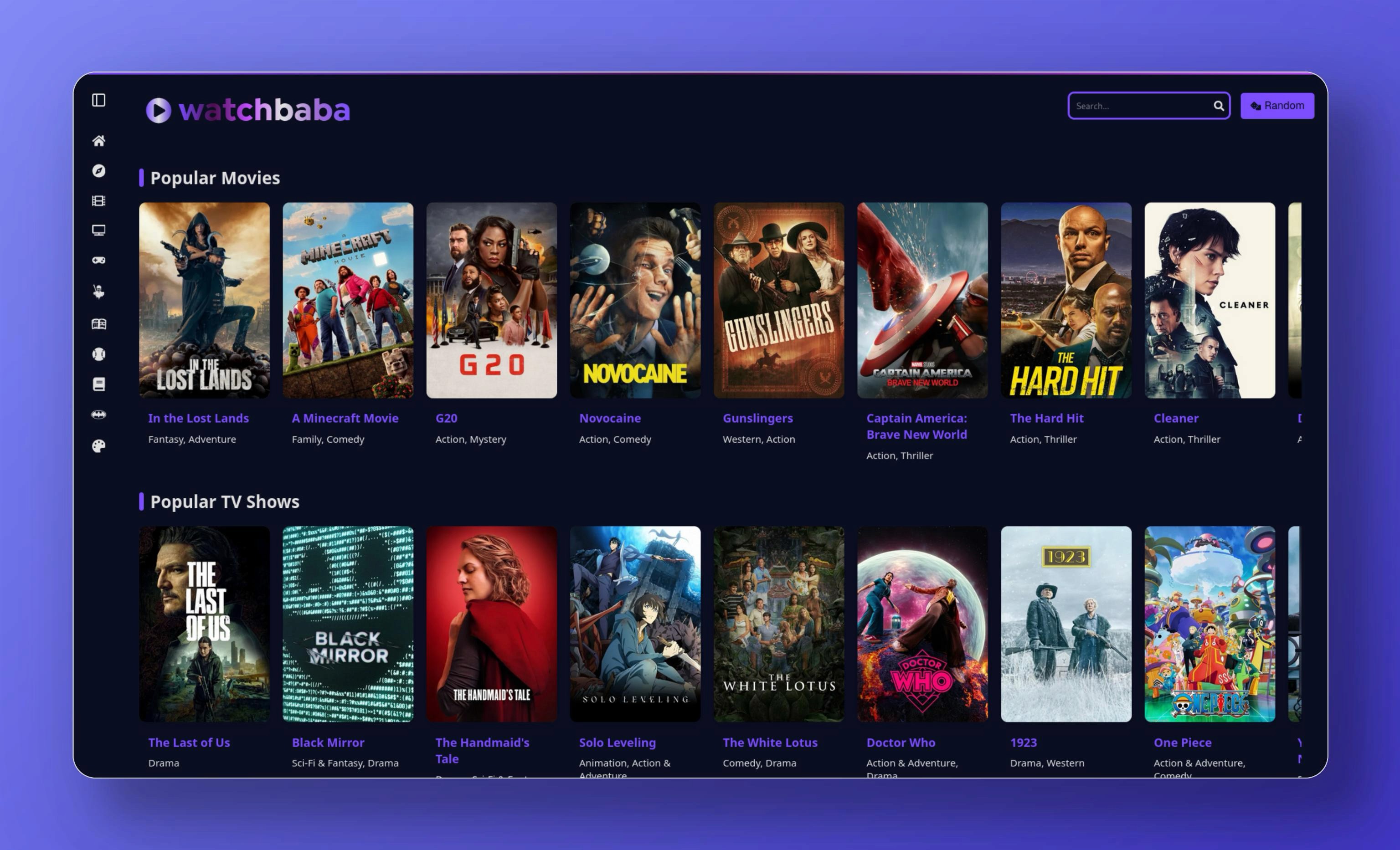 streaming application