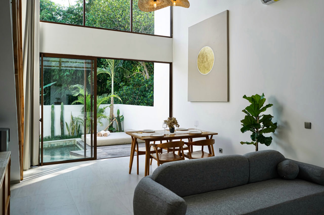 1-bedroom two-storey villas in Pererenan