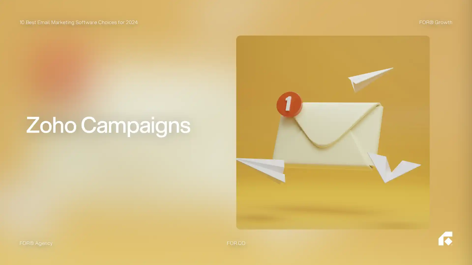 Email Marketing Software: Zoho Campaigns