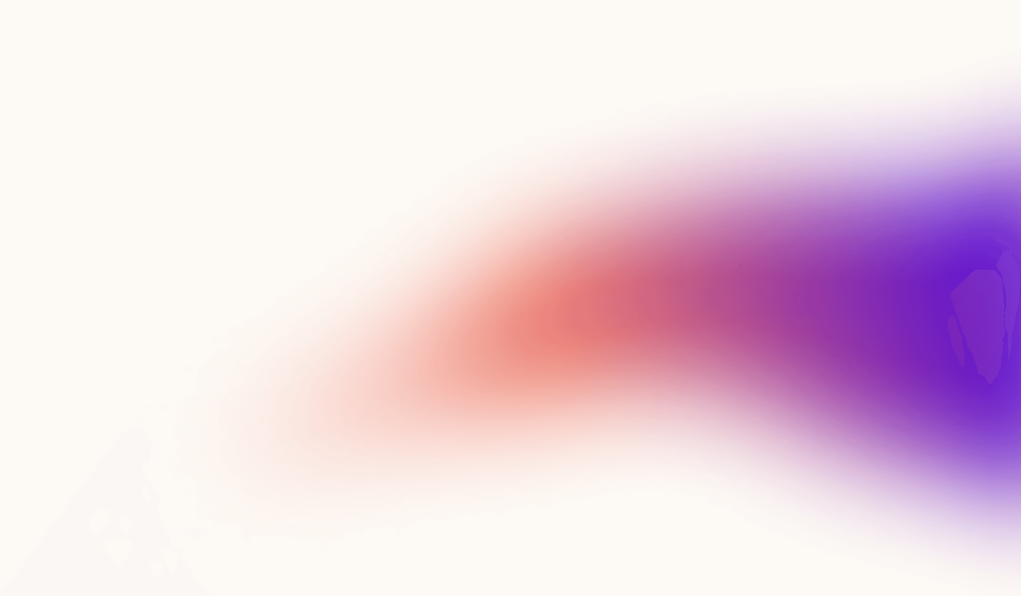 Graphic element with blue to violet gradient shape