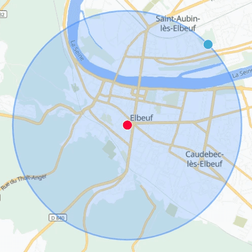 Carte Elbeuf